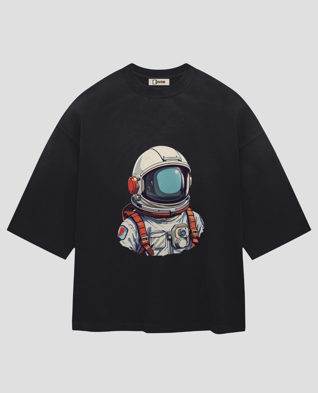 Astronaut Oversized Printed T-Shirt