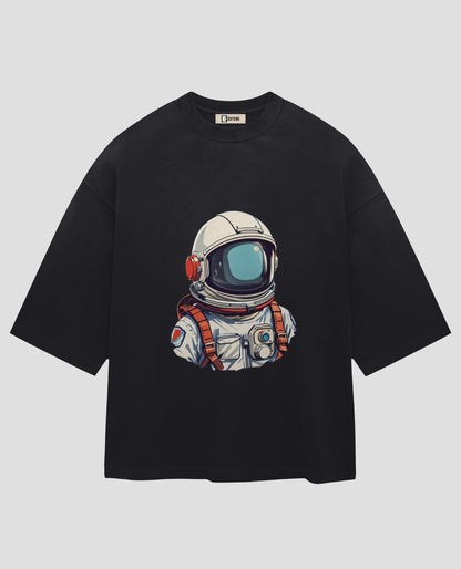 Astronaut Oversized Printed T-Shirt