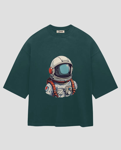 Astronaut Oversized Printed T-Shirt