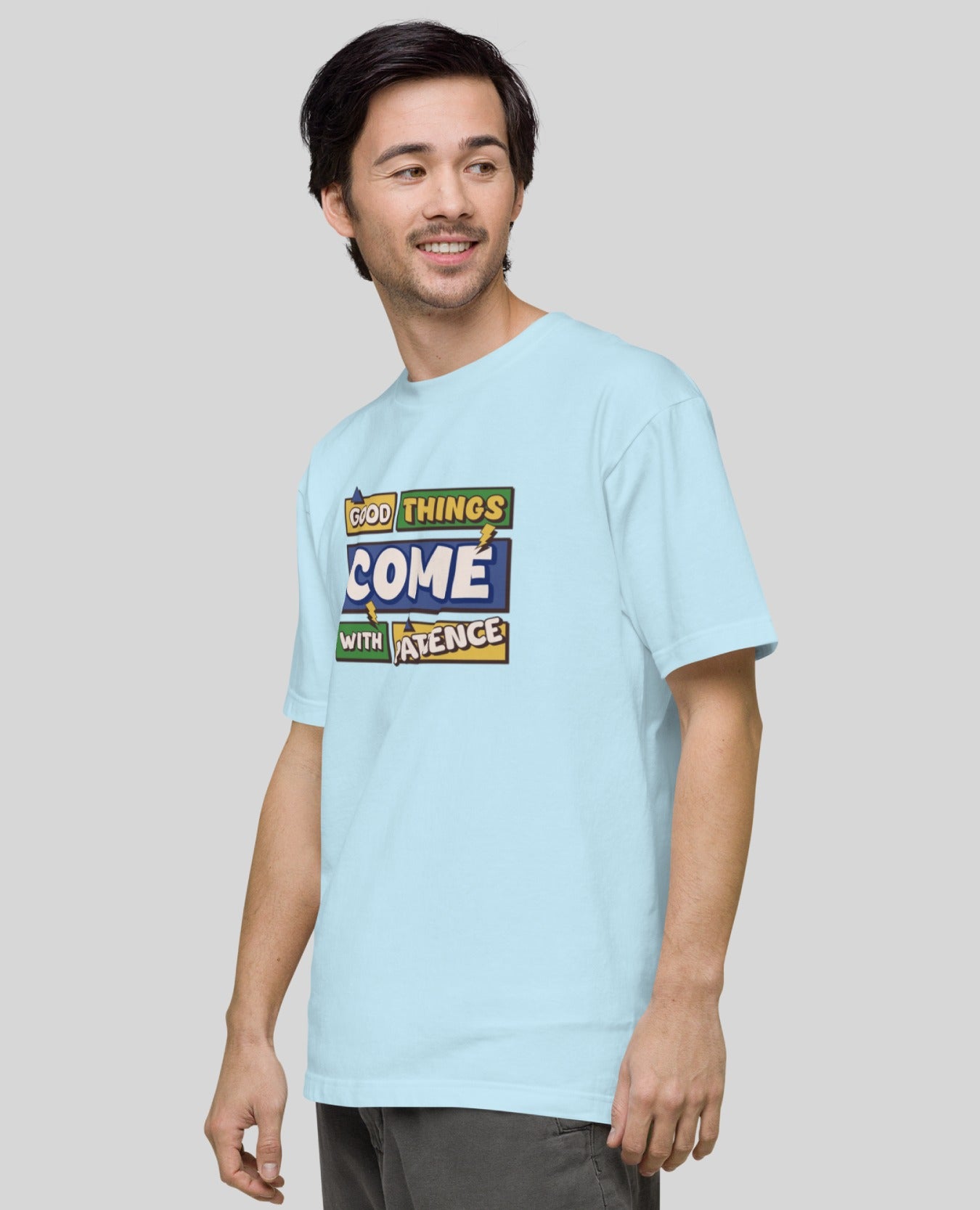 Good Thing Come With Patience Oversized T-Shirt