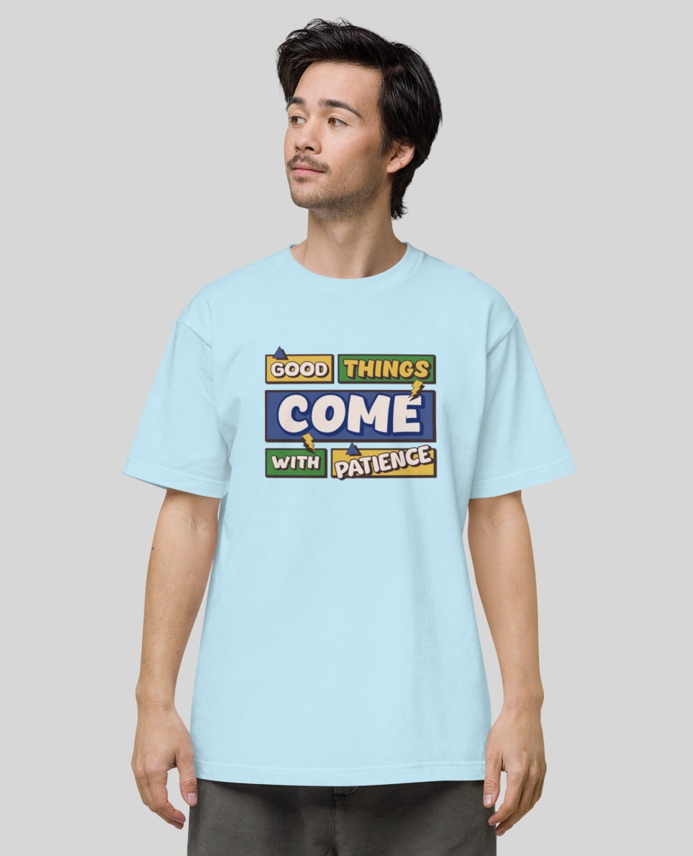 Good Thing Come With Patience Oversized T-Shirt