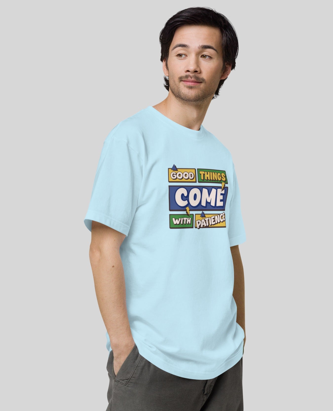 Good Thing Come With Patience Oversized T-Shirt