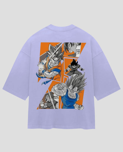 Anime Naruto Oversized Printed T-Shirt