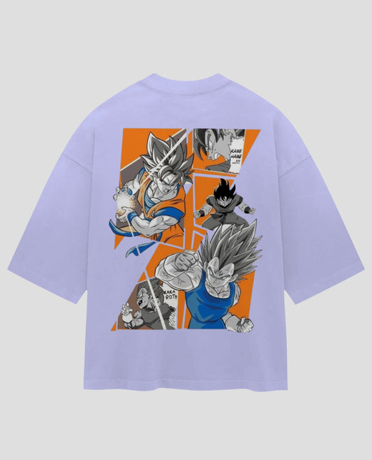 Anime Naruto Oversized Printed T-Shirt