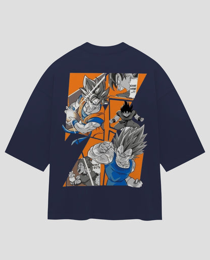 Anime Naruto Oversized Printed T-Shirt