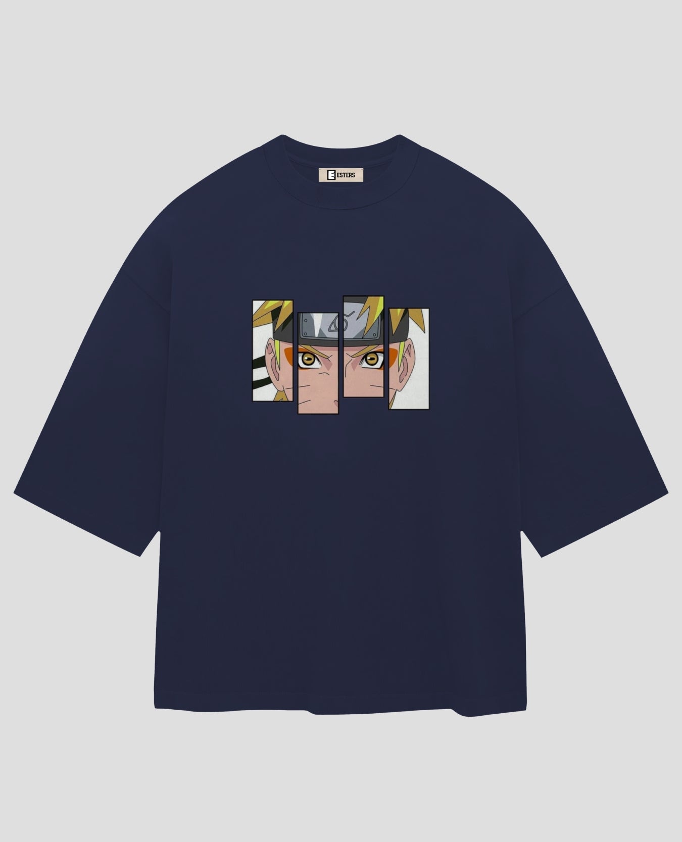 Anime Naruto Oversized Printed T-Shirt