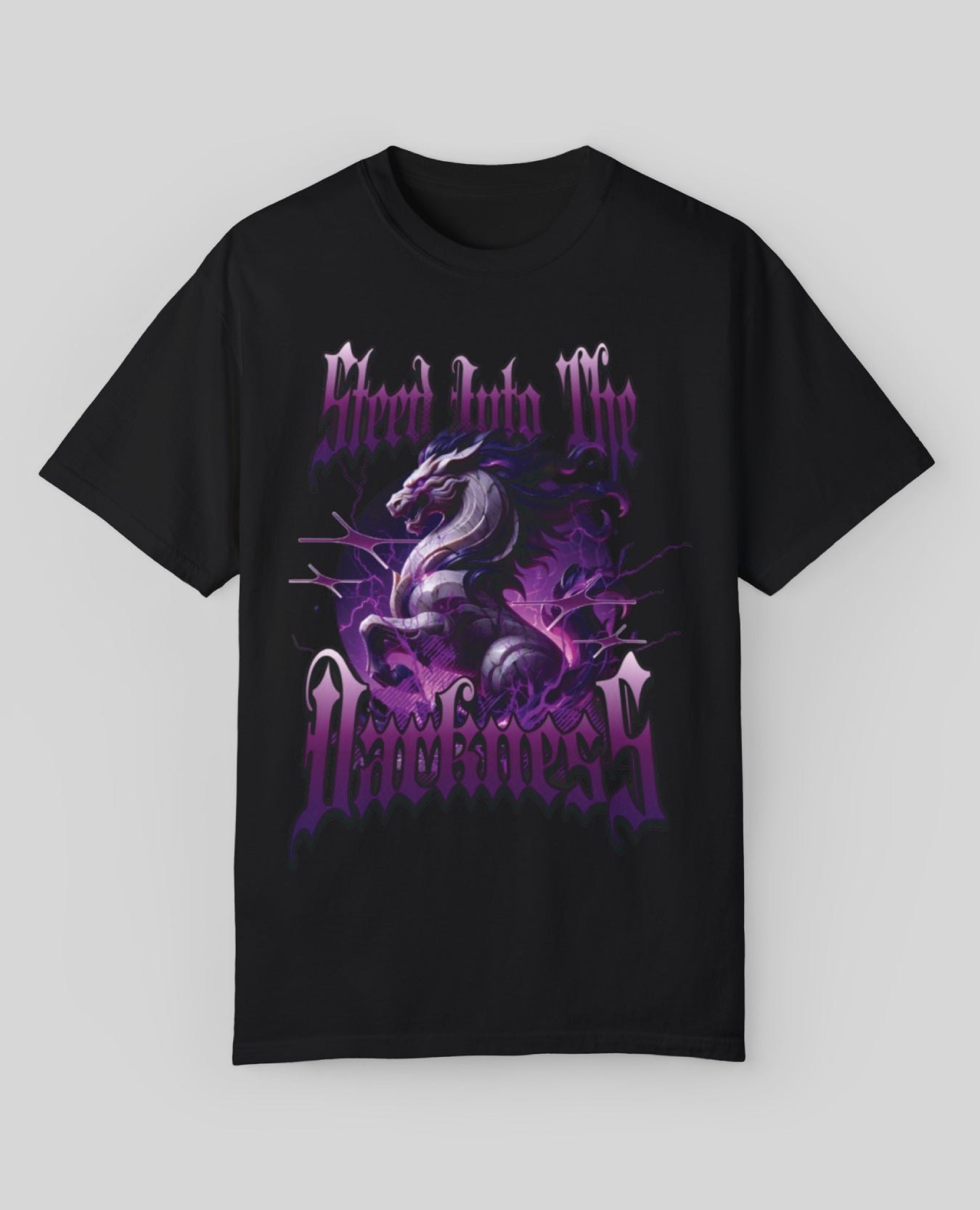 Streed Into The Darkness Print Black T-Shirt