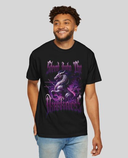 Streed Into The Darkness Print Black T-Shirt