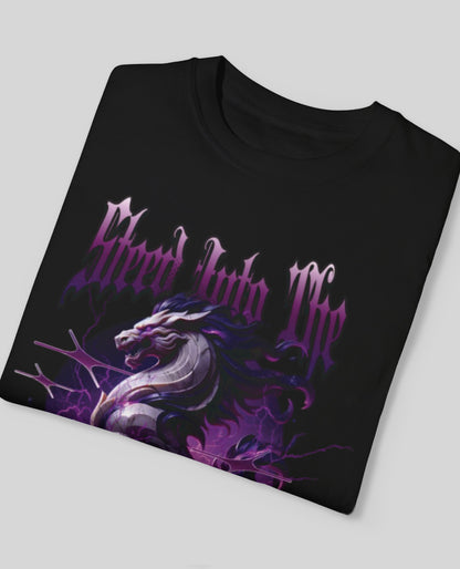 Streed Into The Darkness Print Black T-Shirt