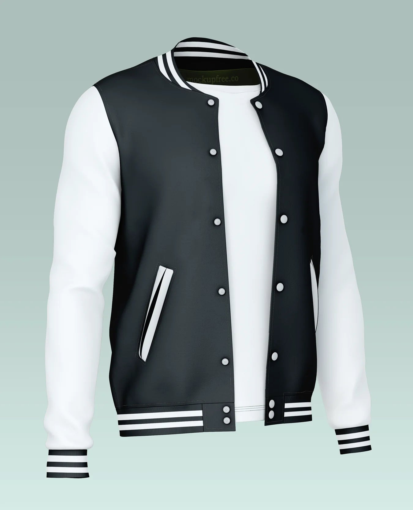 Varsity Jacket Black